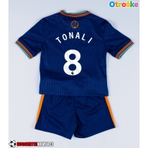 Otroške Nogometnih dresov Newcastle United Sandro Tonali #8 Tretji 2025-26 Kratki rokavi (+ hlače)